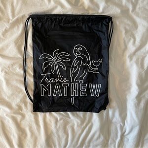 Travis Matthew drawstring bag